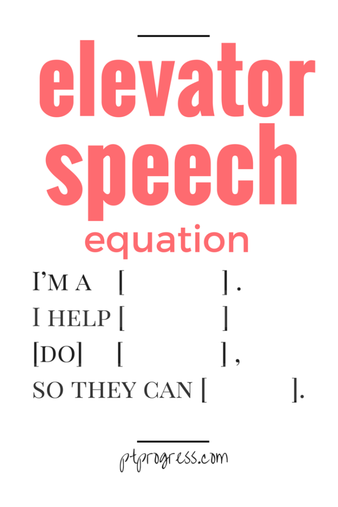 What Is Your 5 Second Elevator Speech?