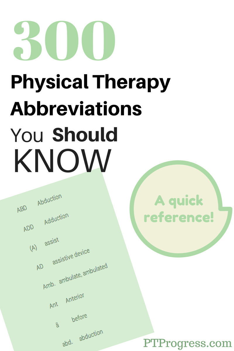 Medical Charting Abbreviations And Symbols