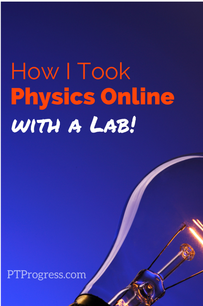 physics online with lab