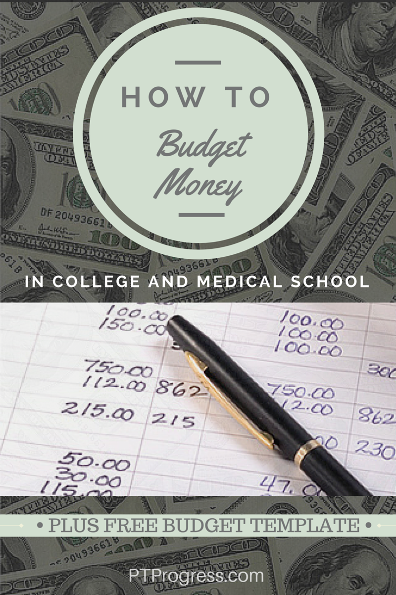 how to budget money in college