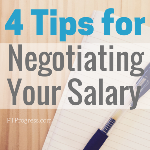 negotiating a salary