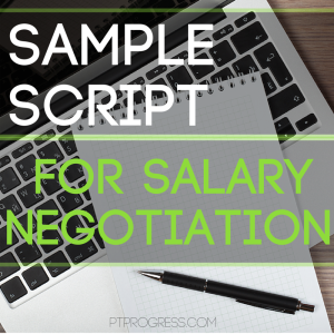 Script for salary negotiation