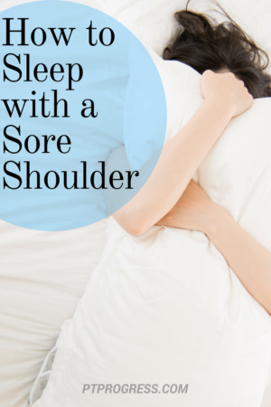 shoulder pain sleeping pillow