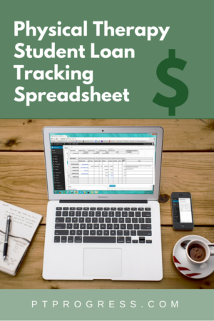 Student Loan Tracking Spreadsheet