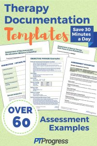 therapy documentation examples