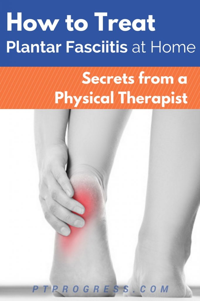 how to treat plantar fasciitis at home