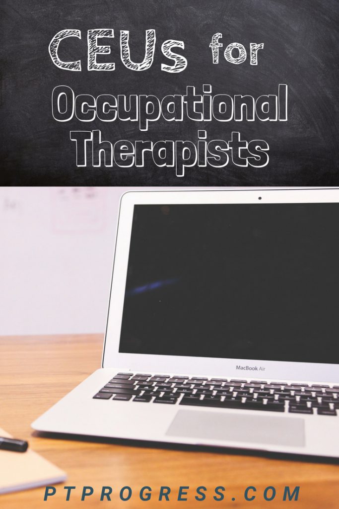 continuing education courses occupational therapy