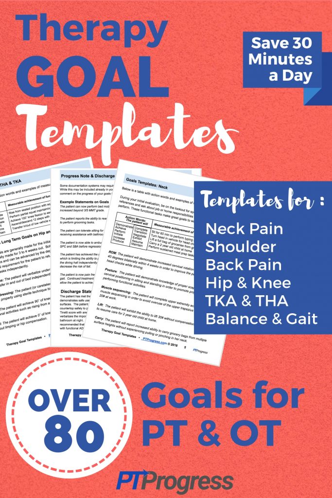 therapy goal examples
