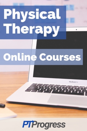 physical therapy online courses