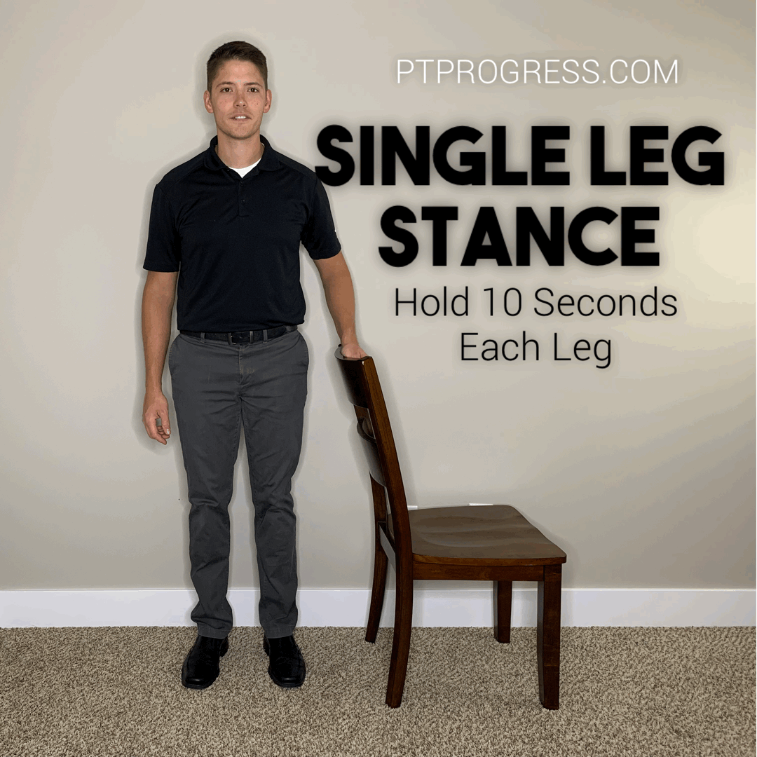 Balance Training Single Leg Stance