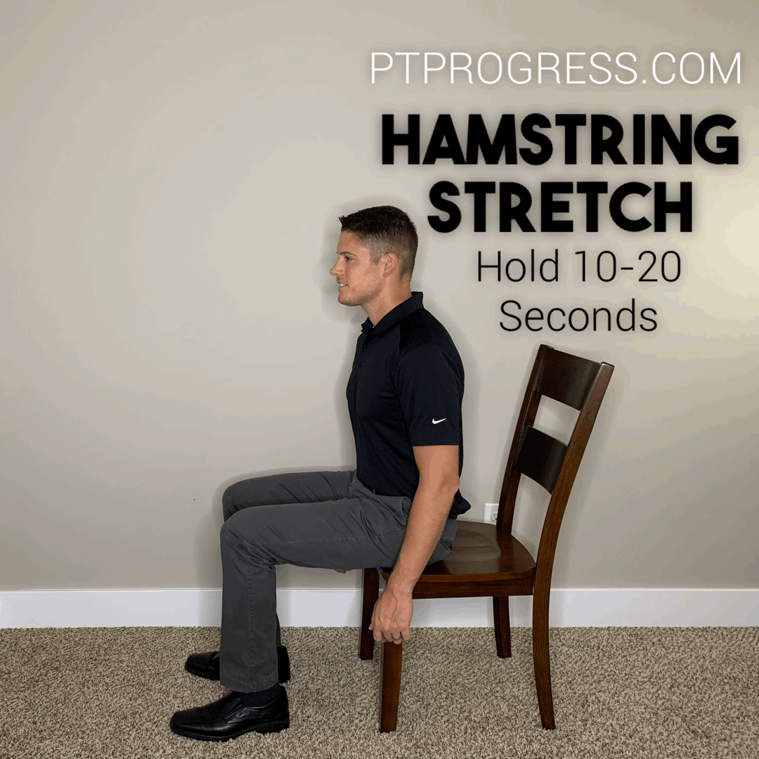 Balance Exercise 11a Hamstring Stretch