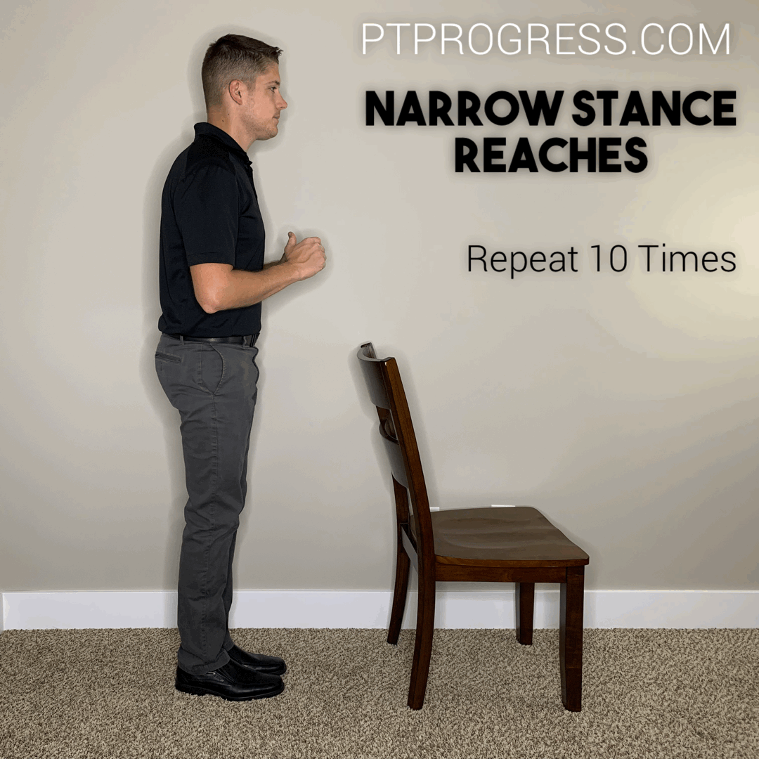 12 Balance Exercises for Seniors PDF and Printable Pictures