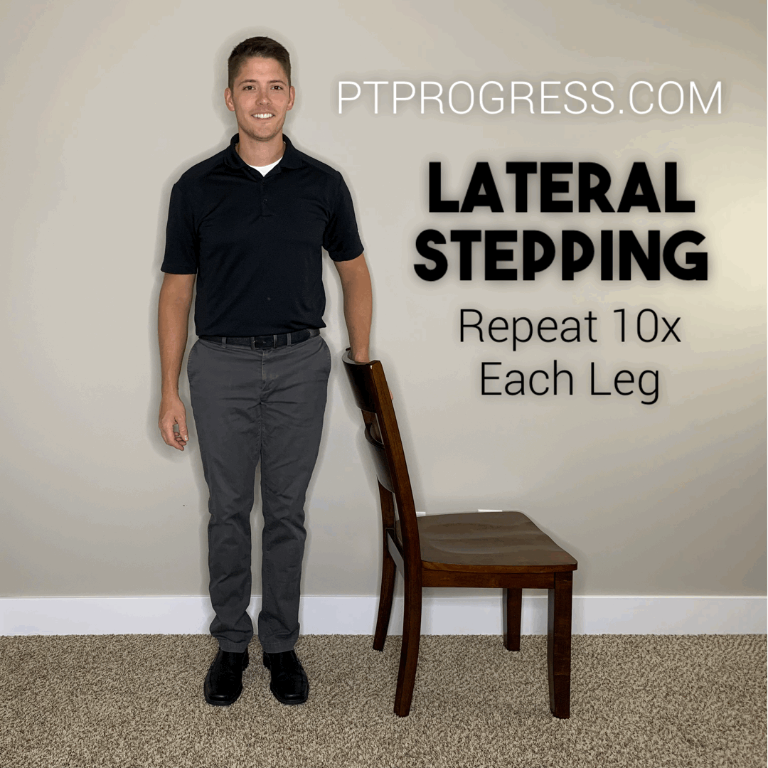 Balance Exercise 7 Lateral Stepping