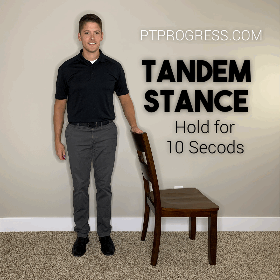 Balance Exercise 9 Tandem Stance