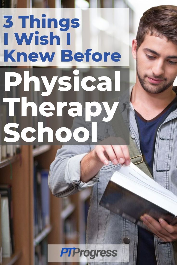 before physical therapy school