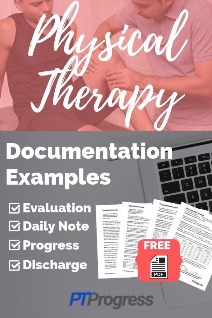 physical therapy documentation examples