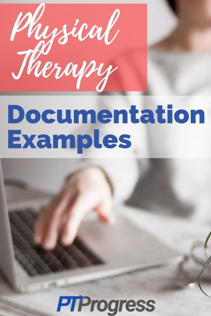 physical therapy documentation examples