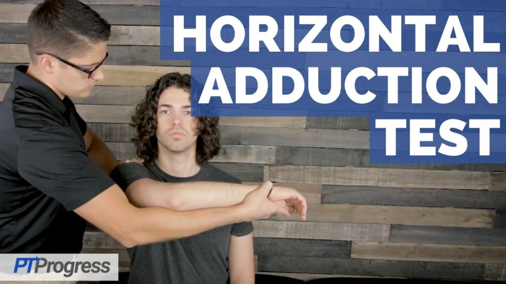 horizontal adduction test