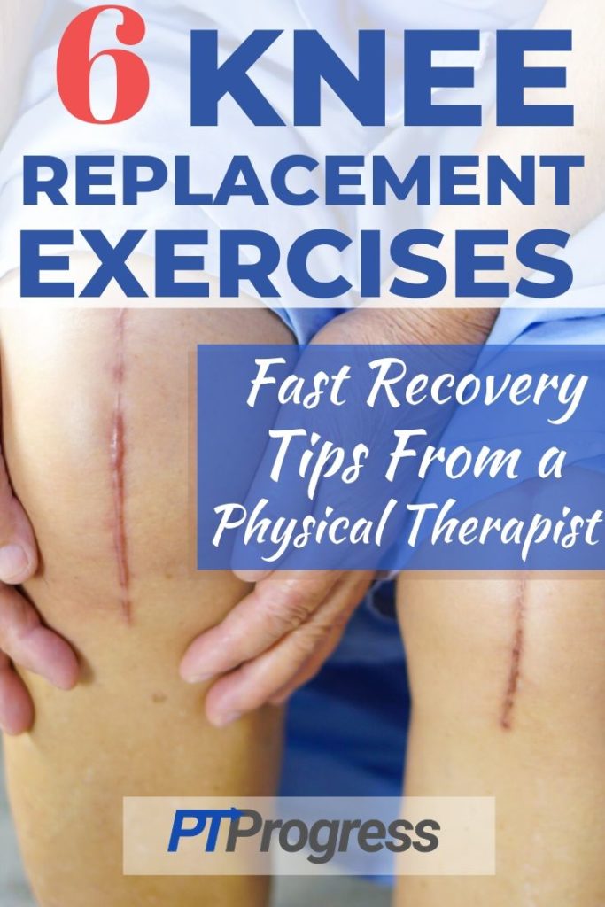 Knee replacement exercises