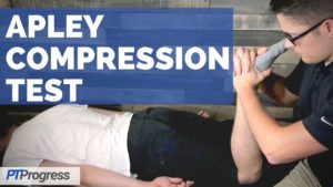 apley compression medial assess