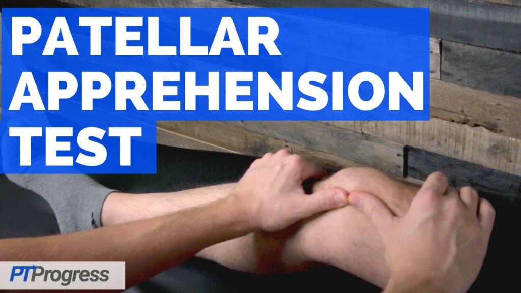 patellar apprehension test