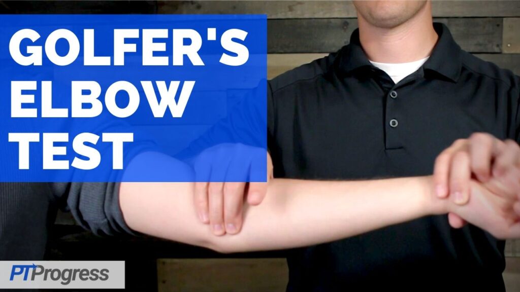 golfers elbow test