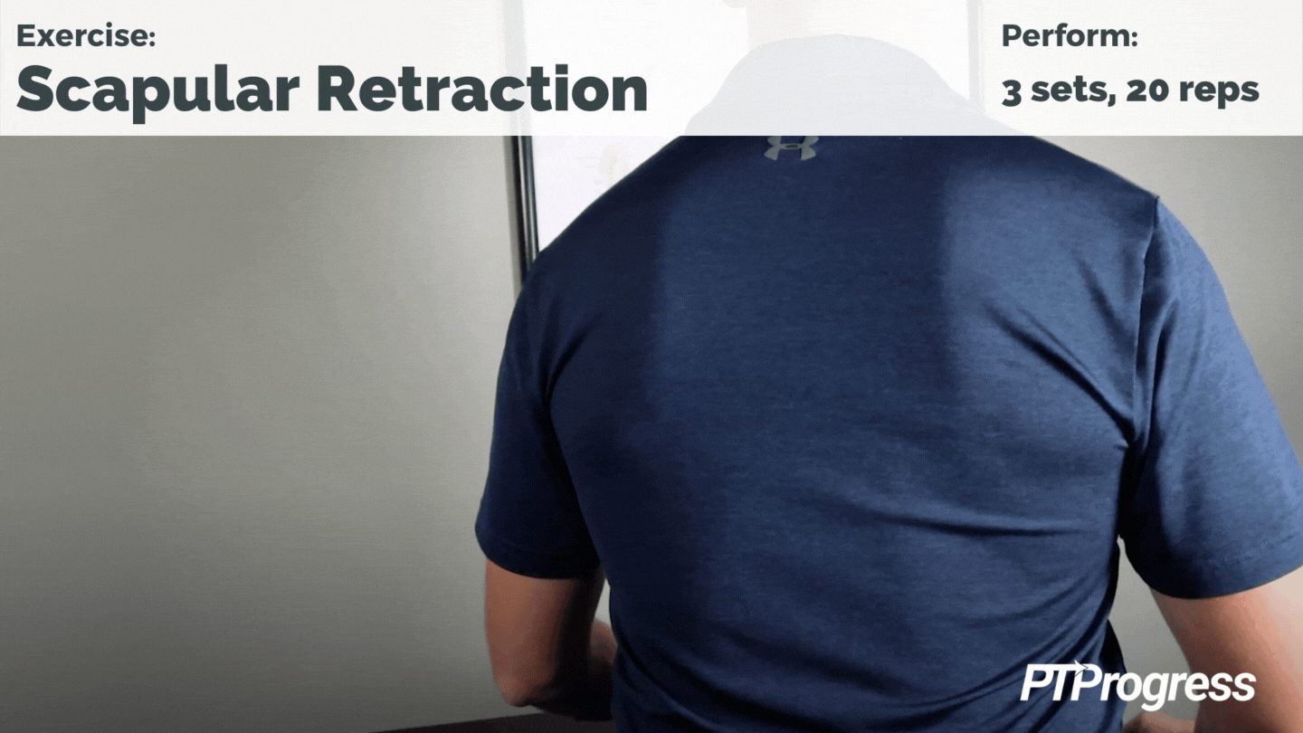 scapular retraction for posture