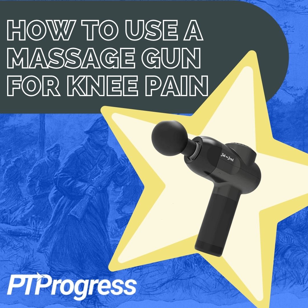 How to Use a Massage Gun for Knee Pain