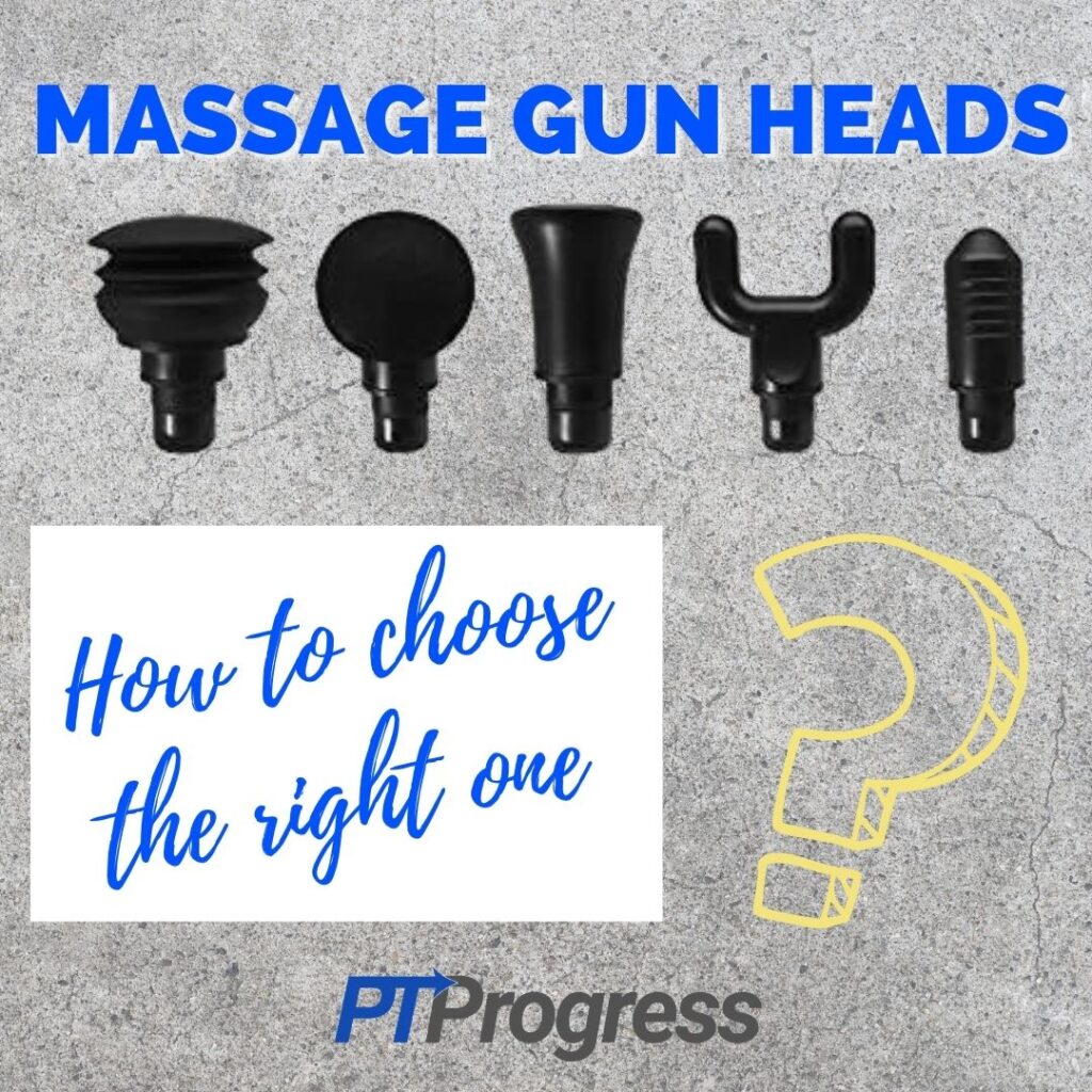 massage gun heads