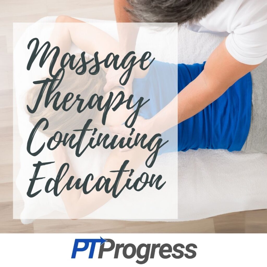 massage therapy continuing education