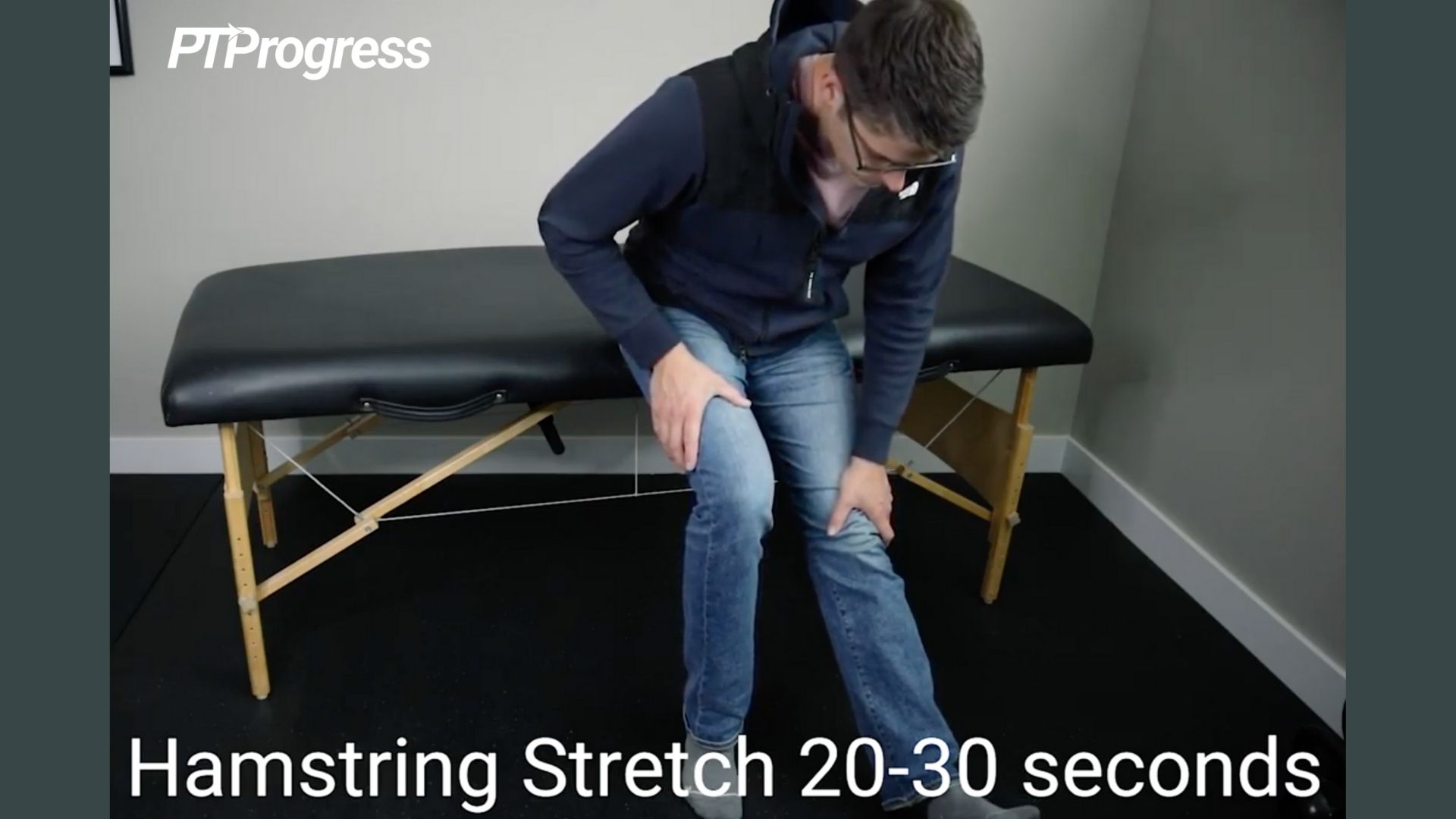 hamstring stretch for covid recovery