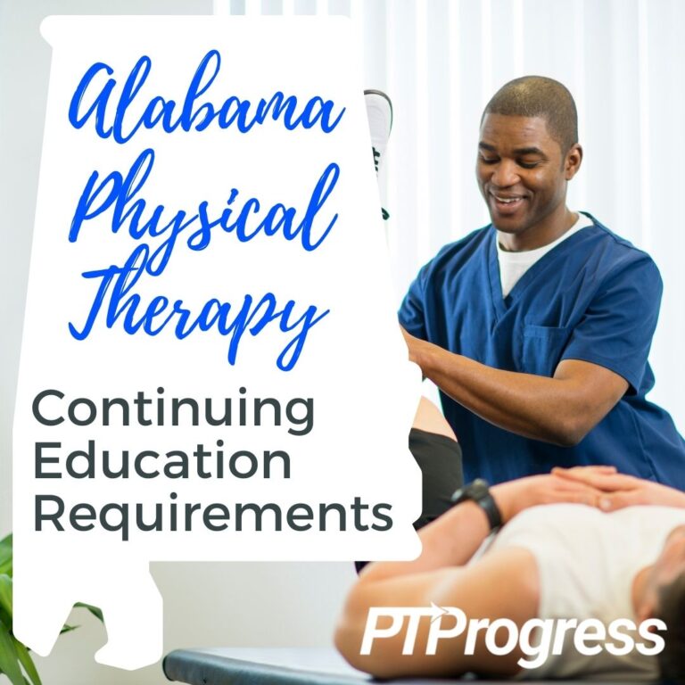 Alabama Physical Therapy Continuing Education Requirements