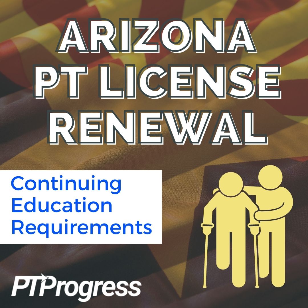 arizona physical therapy license