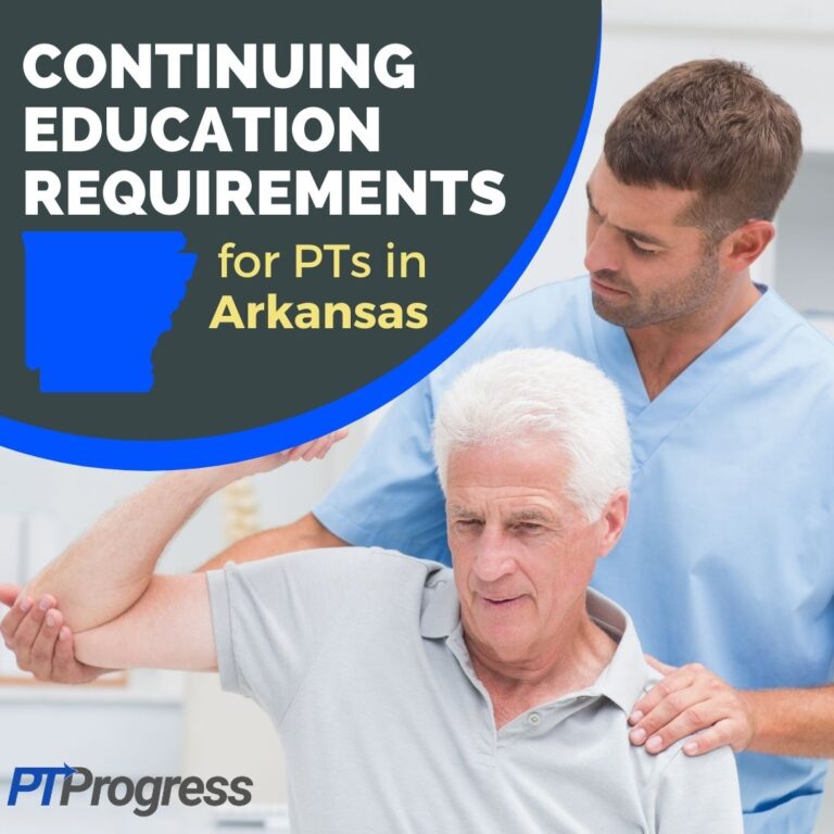 Arkansas Physical Therapy Continuing Education Requirements