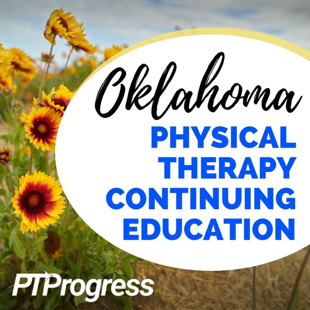 Oklahoma Physical therapy continuing education