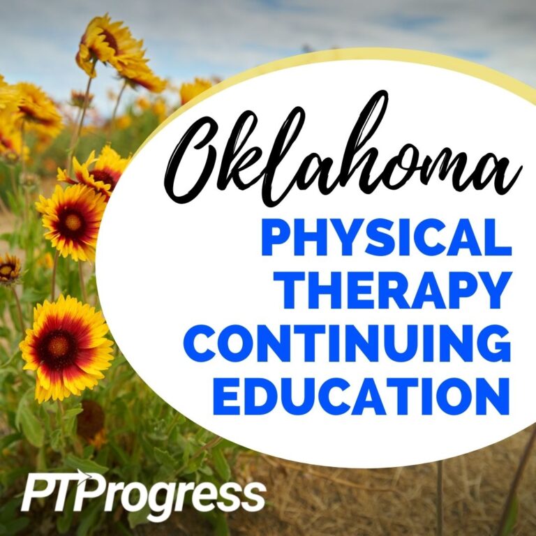 Oklahoma Physical Therapy Continuing Education Requirements