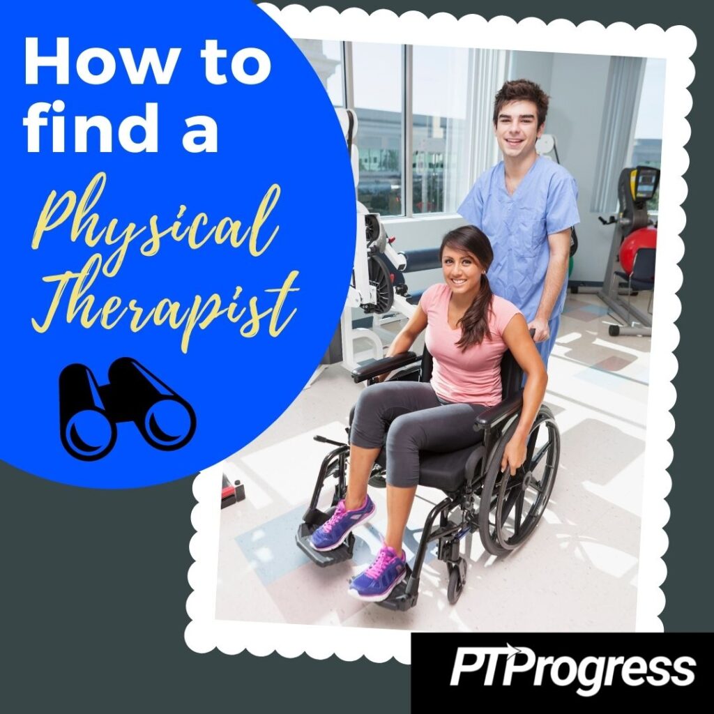 how to find a physical therapist 