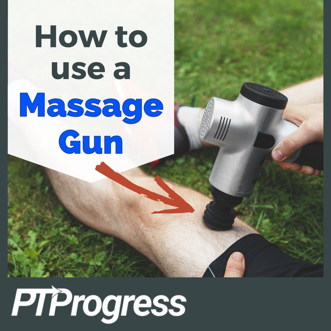 Using a massage gun clearance