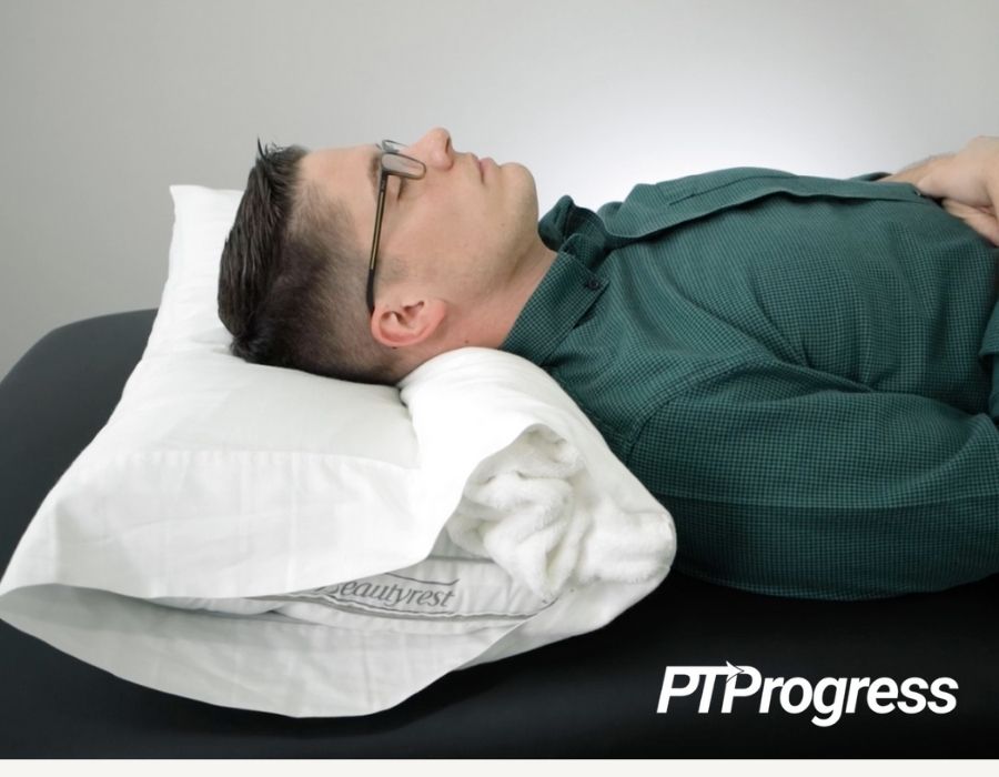 back sleeping with neck pain