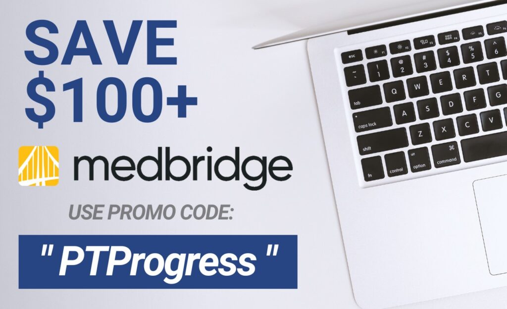 medbridge promo code ptprogress