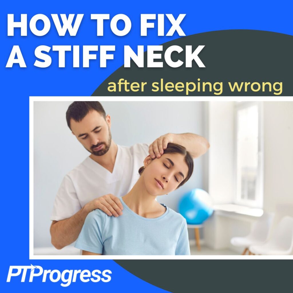 how to fix neck pain