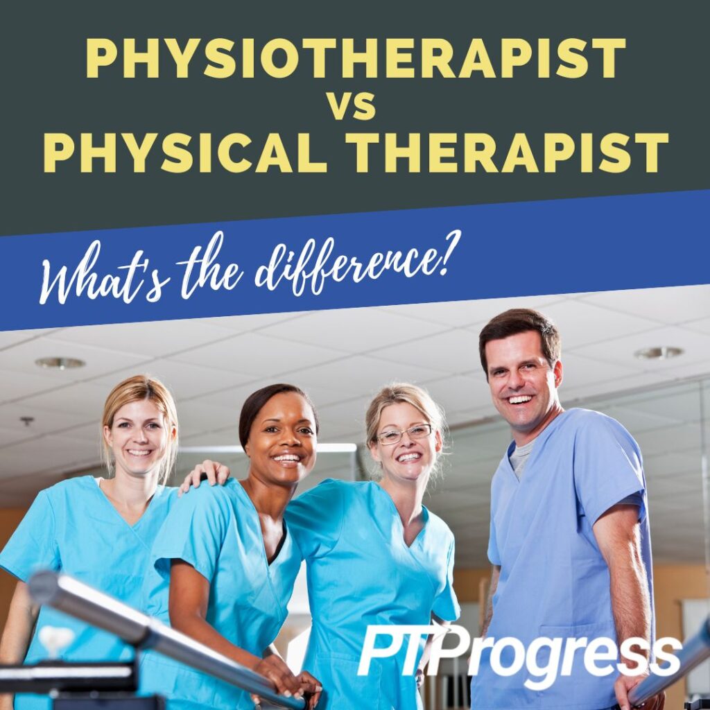 physiotherapy vs physical therapy 