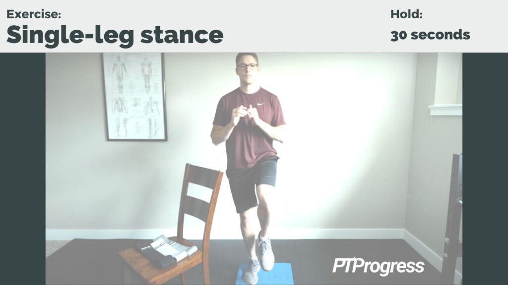 single-leg stance