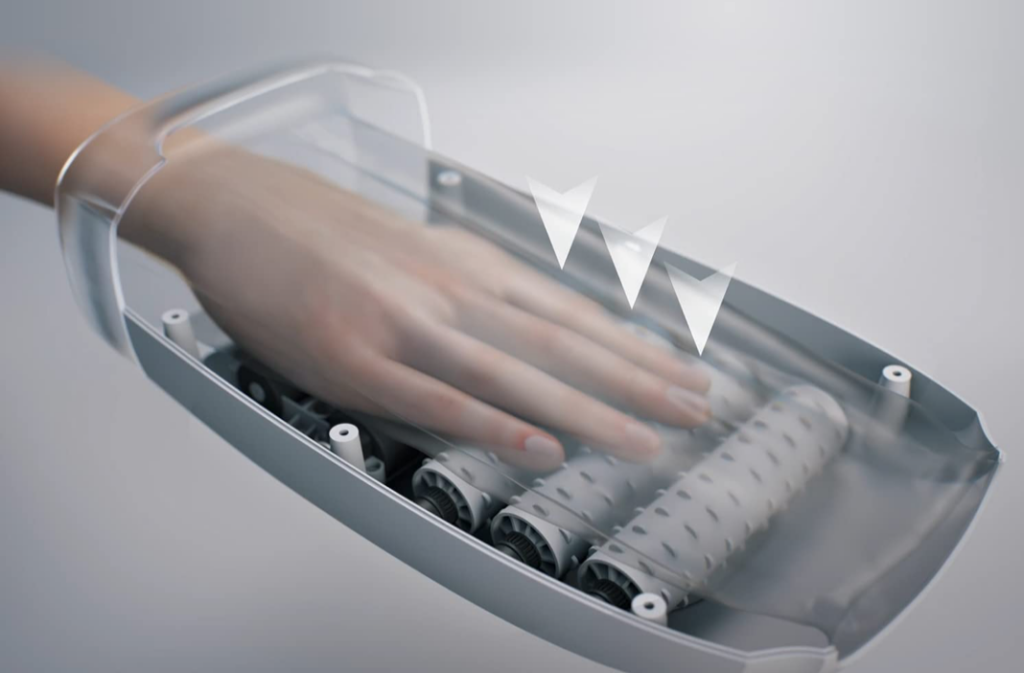 iReliev hand massager accupressure