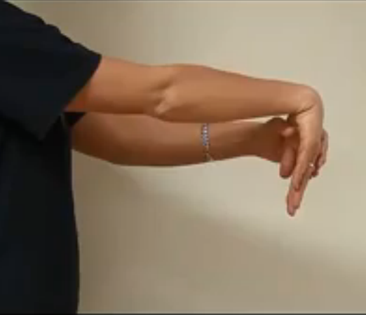 tennis elbow stretch