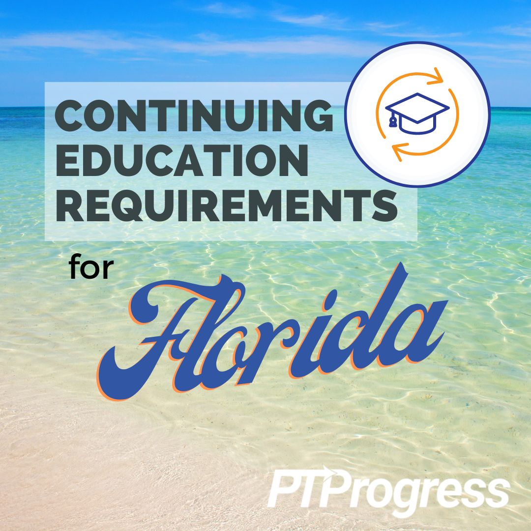 florida pt ceu requirements