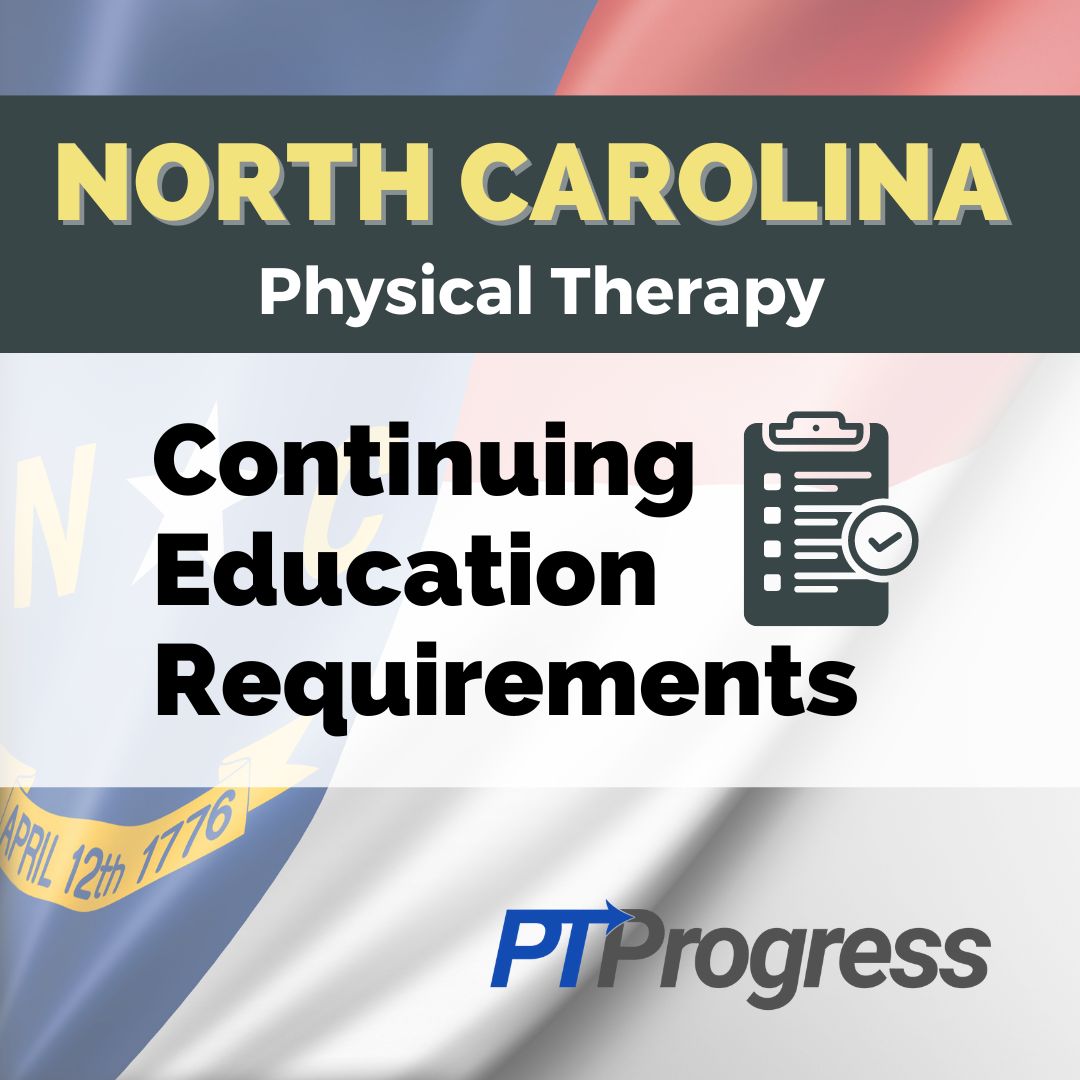 north carolina PT CEU requirements