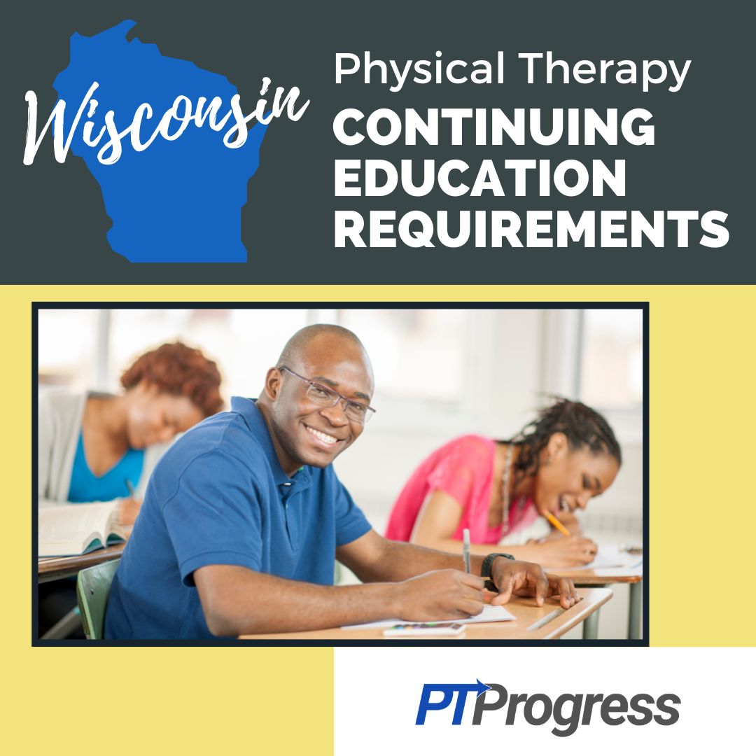 wisconsin pt CEU requirements