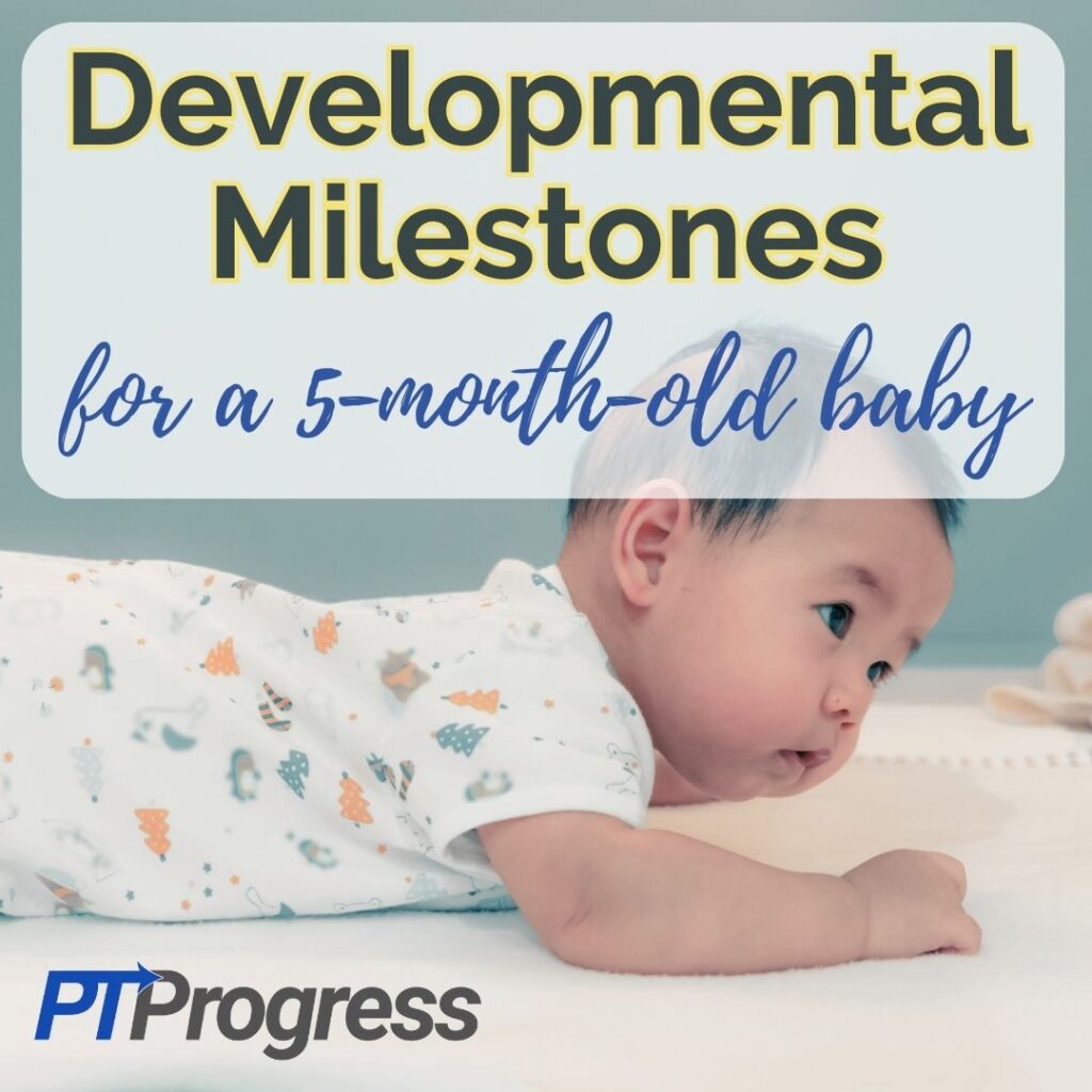 developmental milestones of 5-month-old