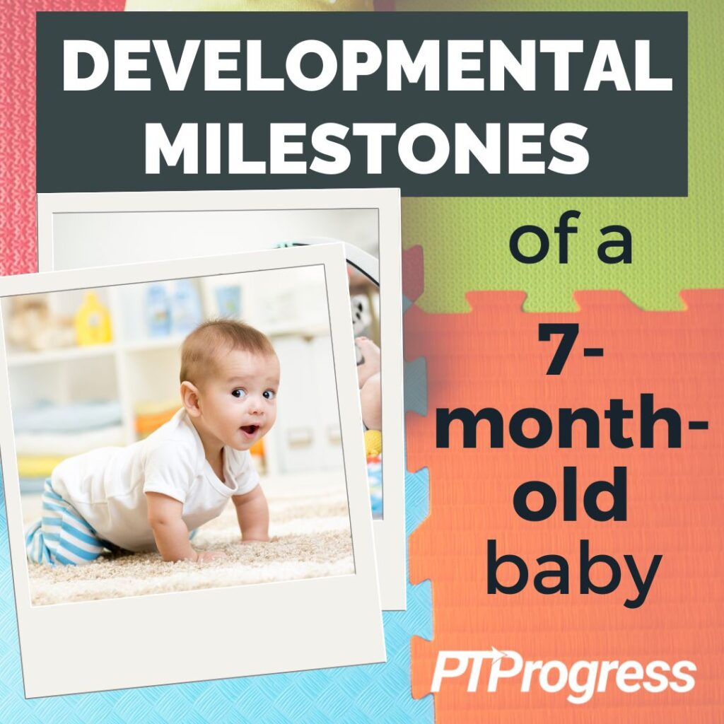 developmental milestones for 7-month-old
